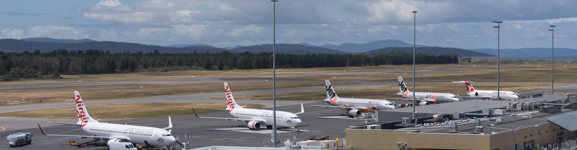 Hobart Intl Airport Departure View