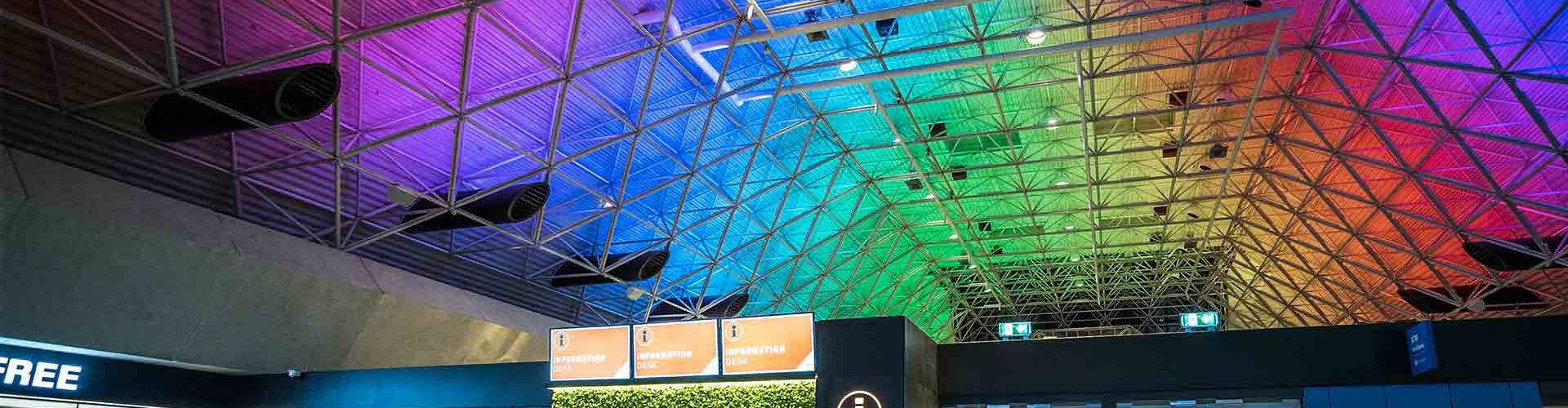 Airport transfer options at Keflavik Airport, IS