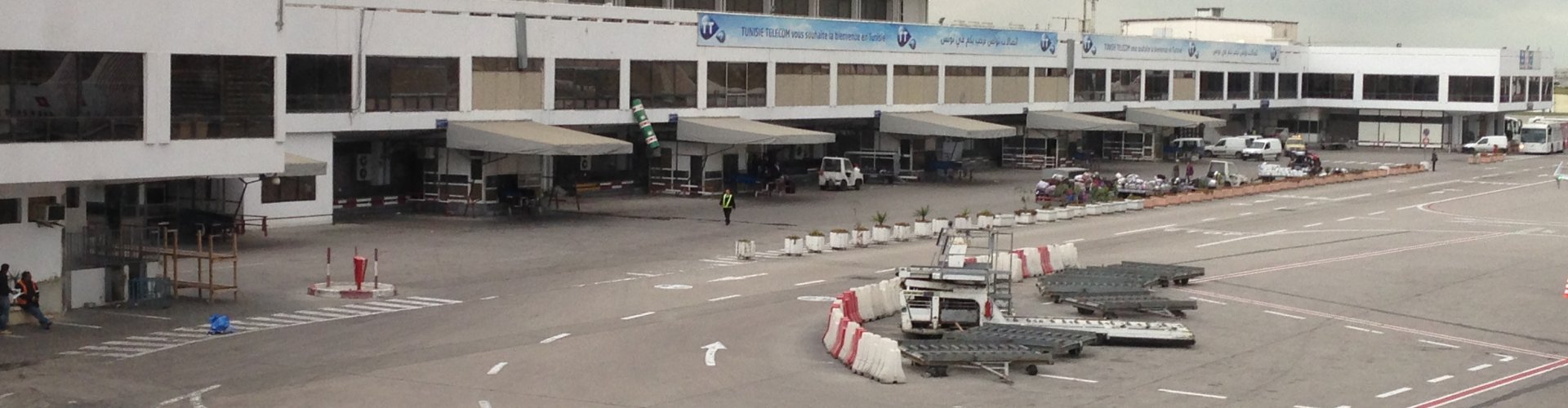 Carthage Airport, TN departure area