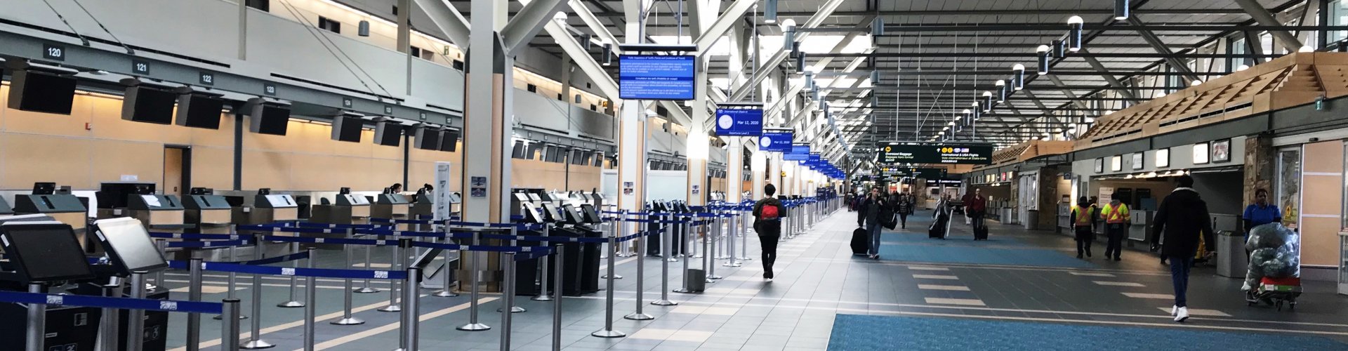 Vancouver Airport Departure Terminal