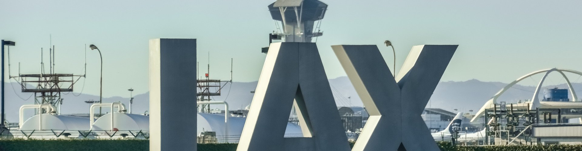 Los Angeles Airport bustling transportation hub