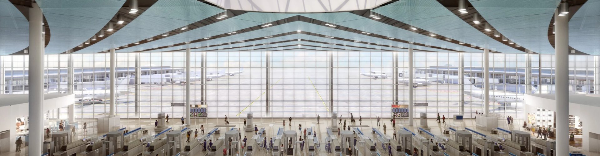 Louis Armstrong New Orleans Intl Airport, LA, US scenic view