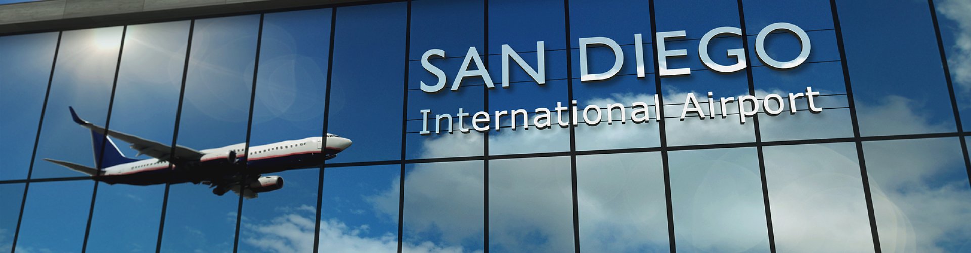 San Diego International Airport, CA, US Landscape