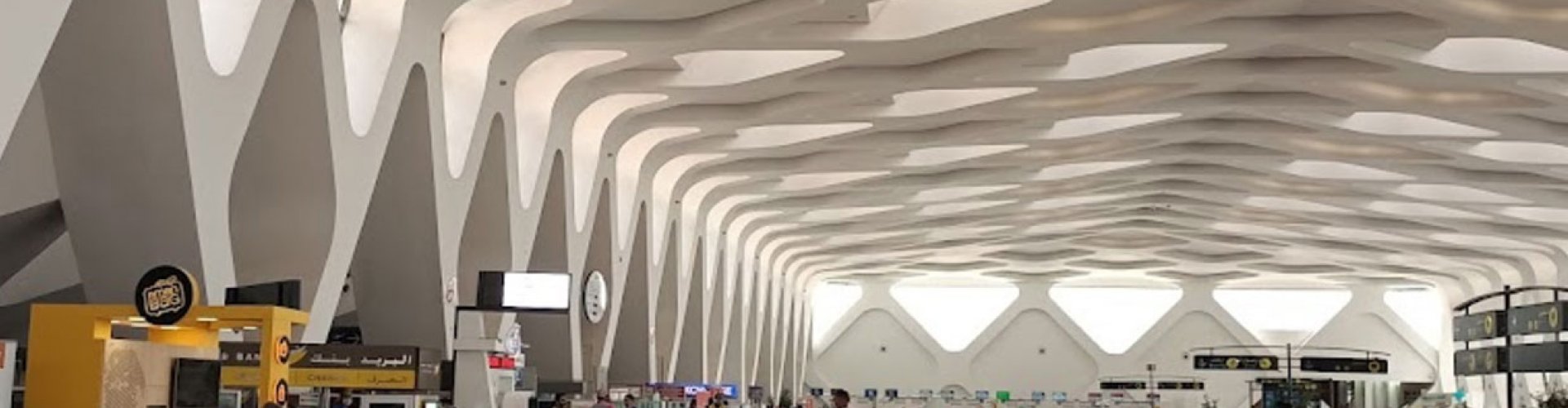 Menara Airport transport during different times
