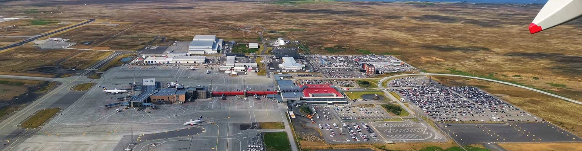 Traffic flow graph near Keflavik Airport, IS
