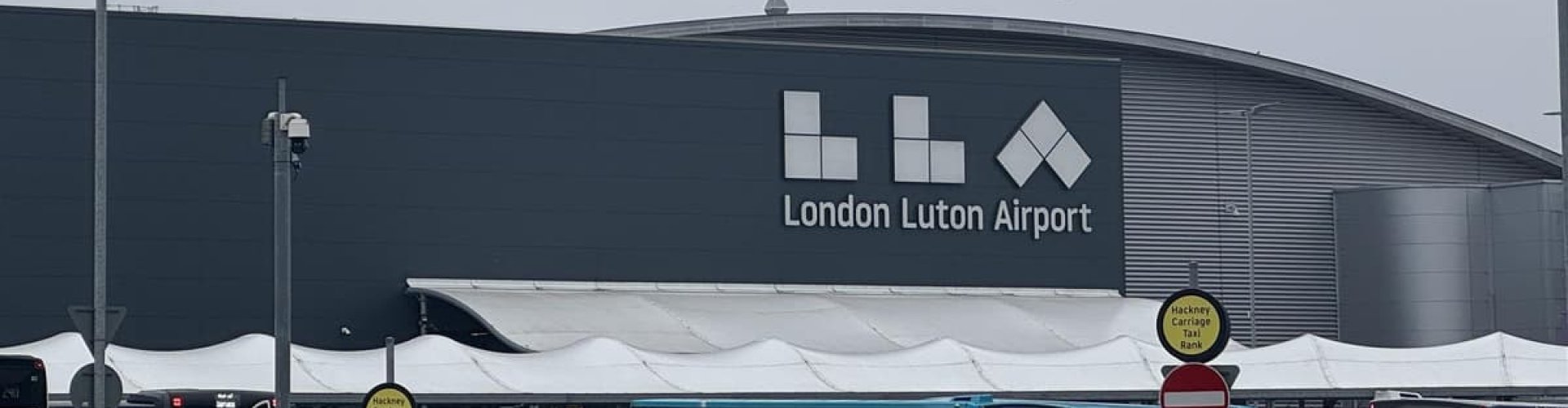 Luton Airport congestion map