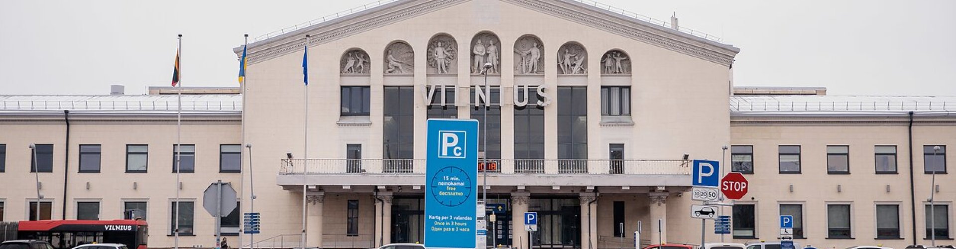 Vilnius Airport, LT landscape