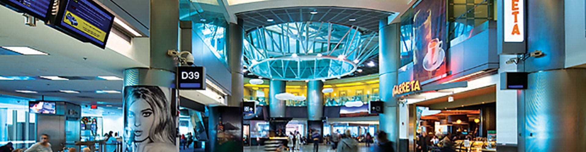 Aerial view of Miami Airport